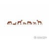 Noch 15740 HO Roe Deer Figures