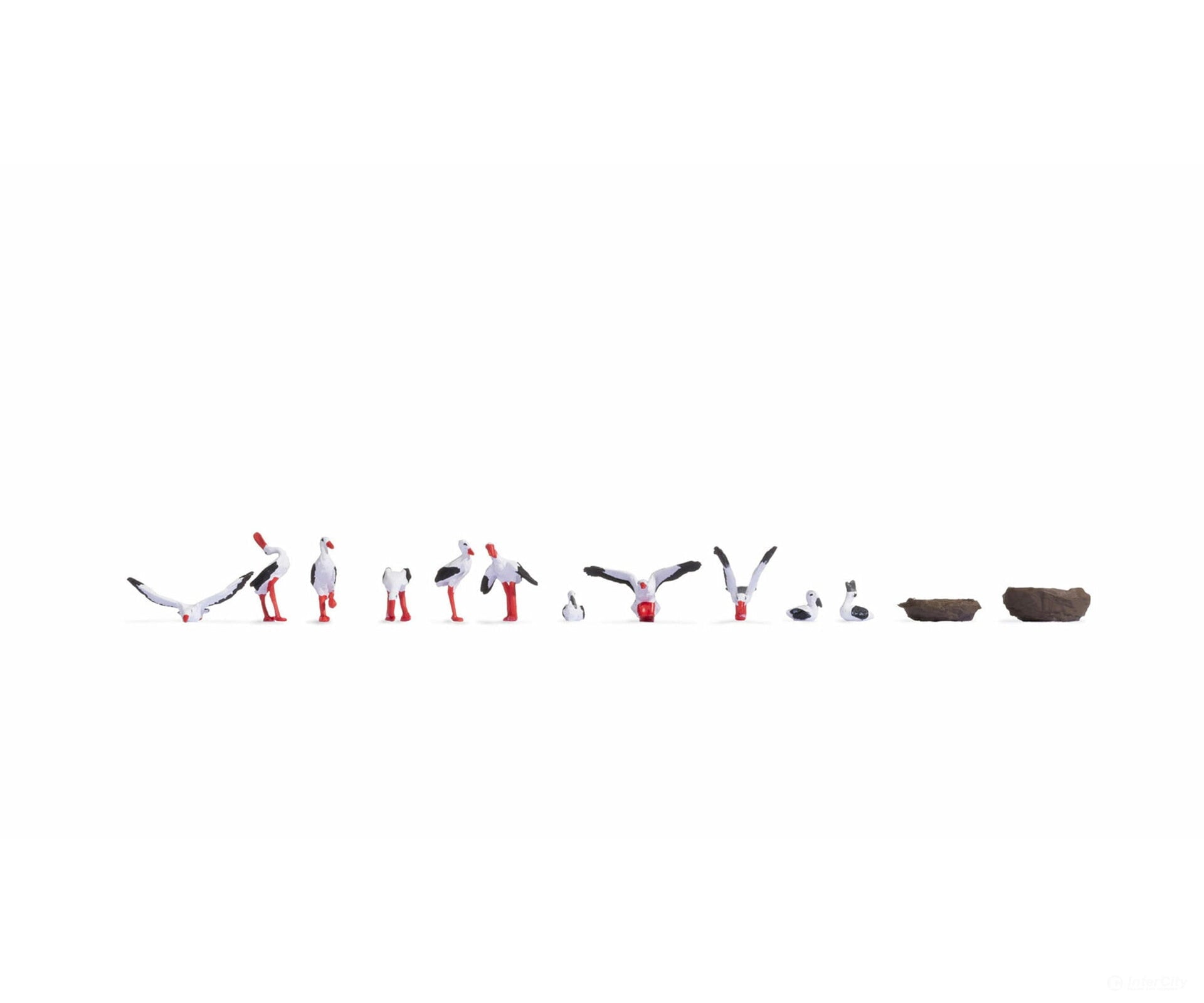 Noch 15776 HO Storks Figures