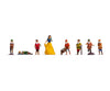 Noch 15803 HO Snow White and the Seven Dwarfs Figures