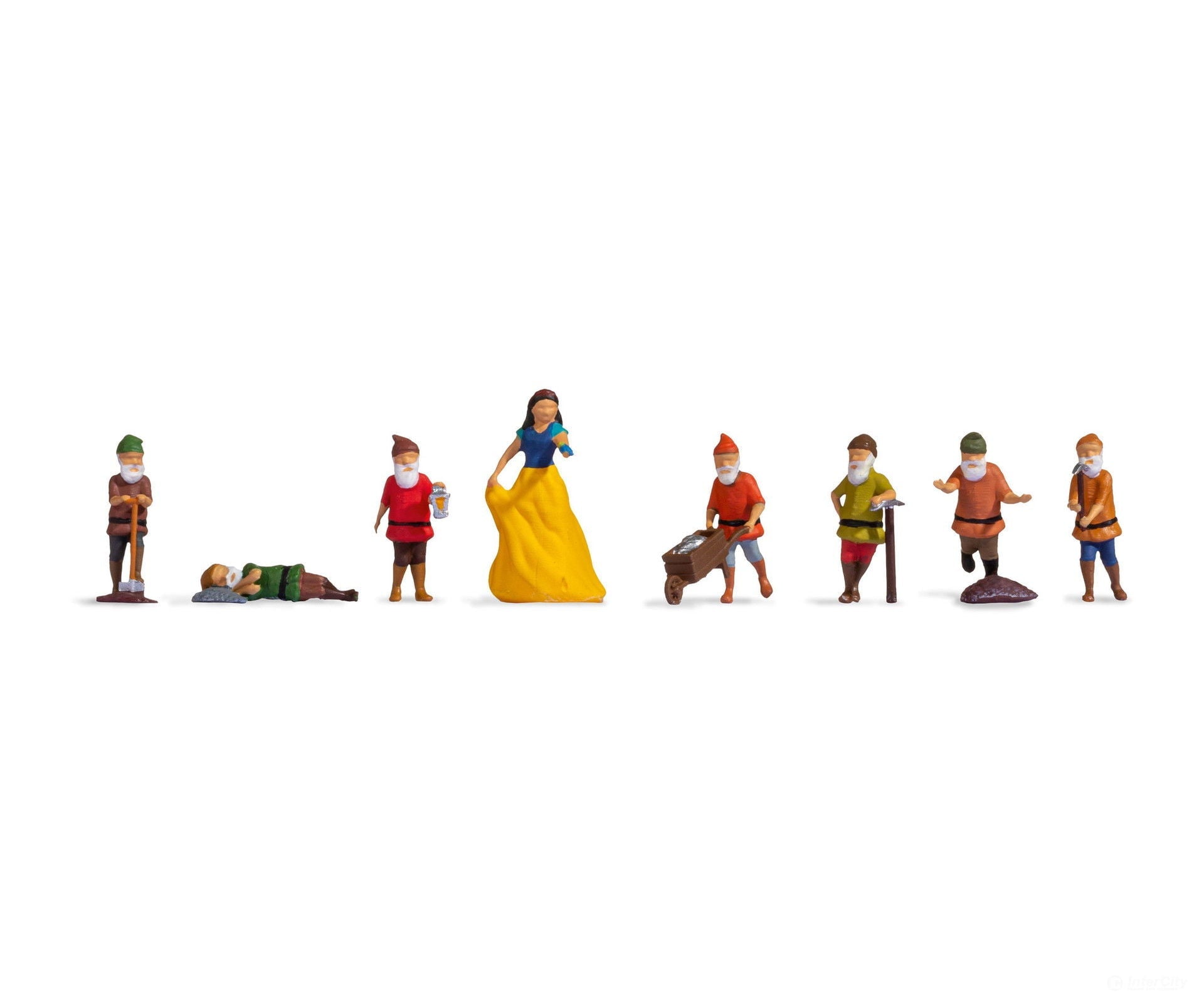 Noch 15803 HO Snow White and the Seven Dwarfs Figures