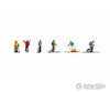 Noch 15823 HO Ski Tourers Figures
