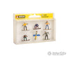 Noch 15826 HO Snowboarders Figures