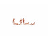 Noch 15843 HO Nudists Figures