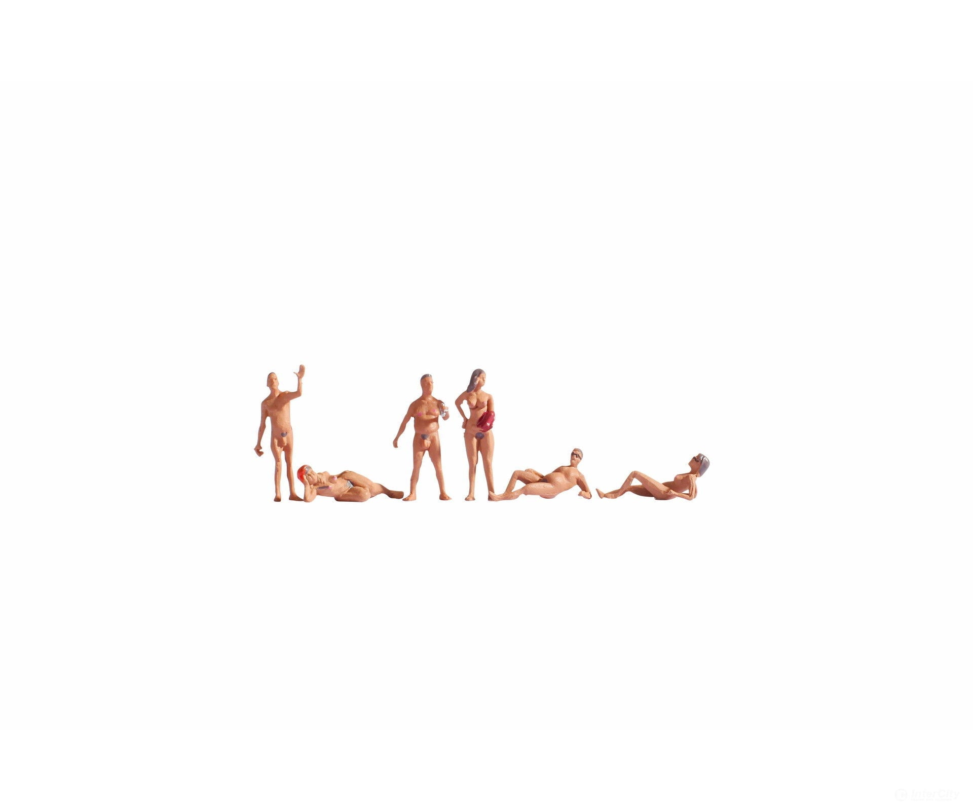 Noch 15843 HO Nudists Figures