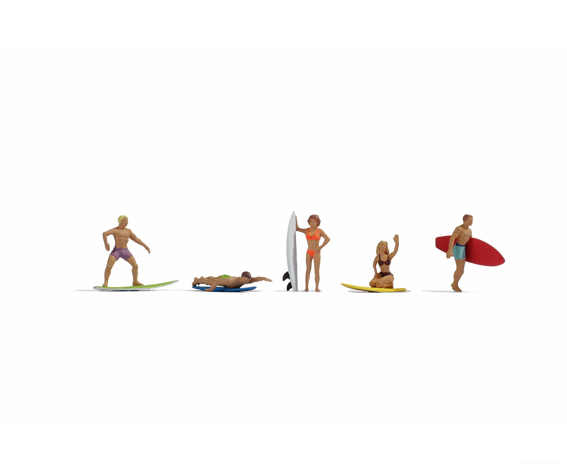 Noch 15853 HO Surfers Figures