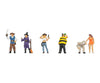 Noch 15859 HO Carnival Figures Set Figures