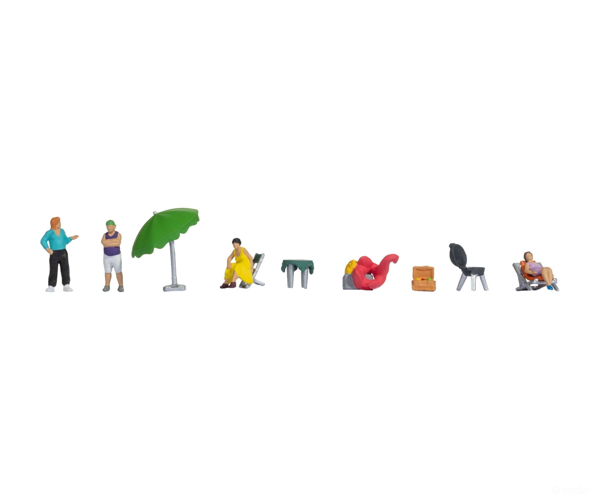 Noch 15877 HO Camping Trip Figures