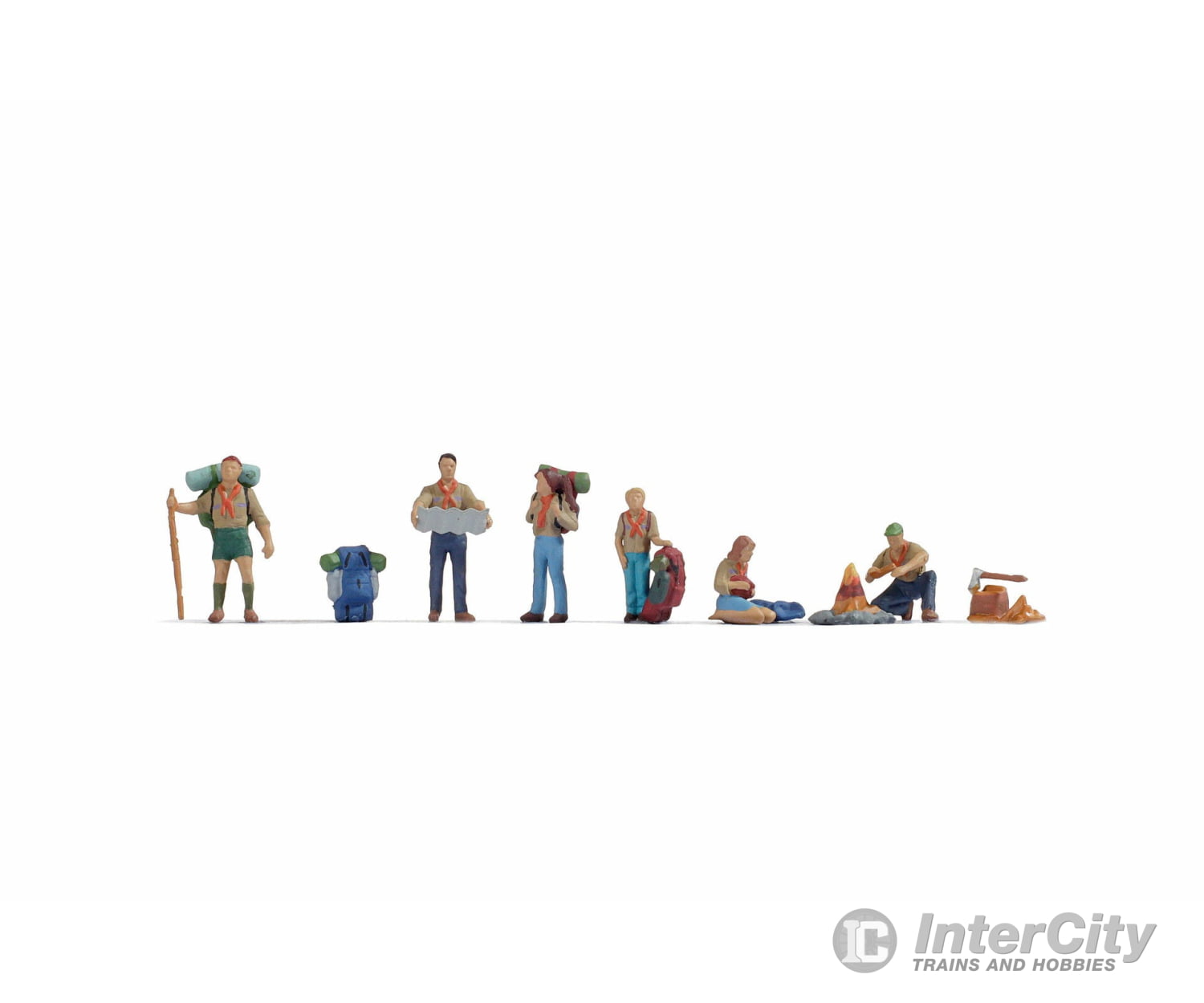 Noch 15879 HO Scouts Figures