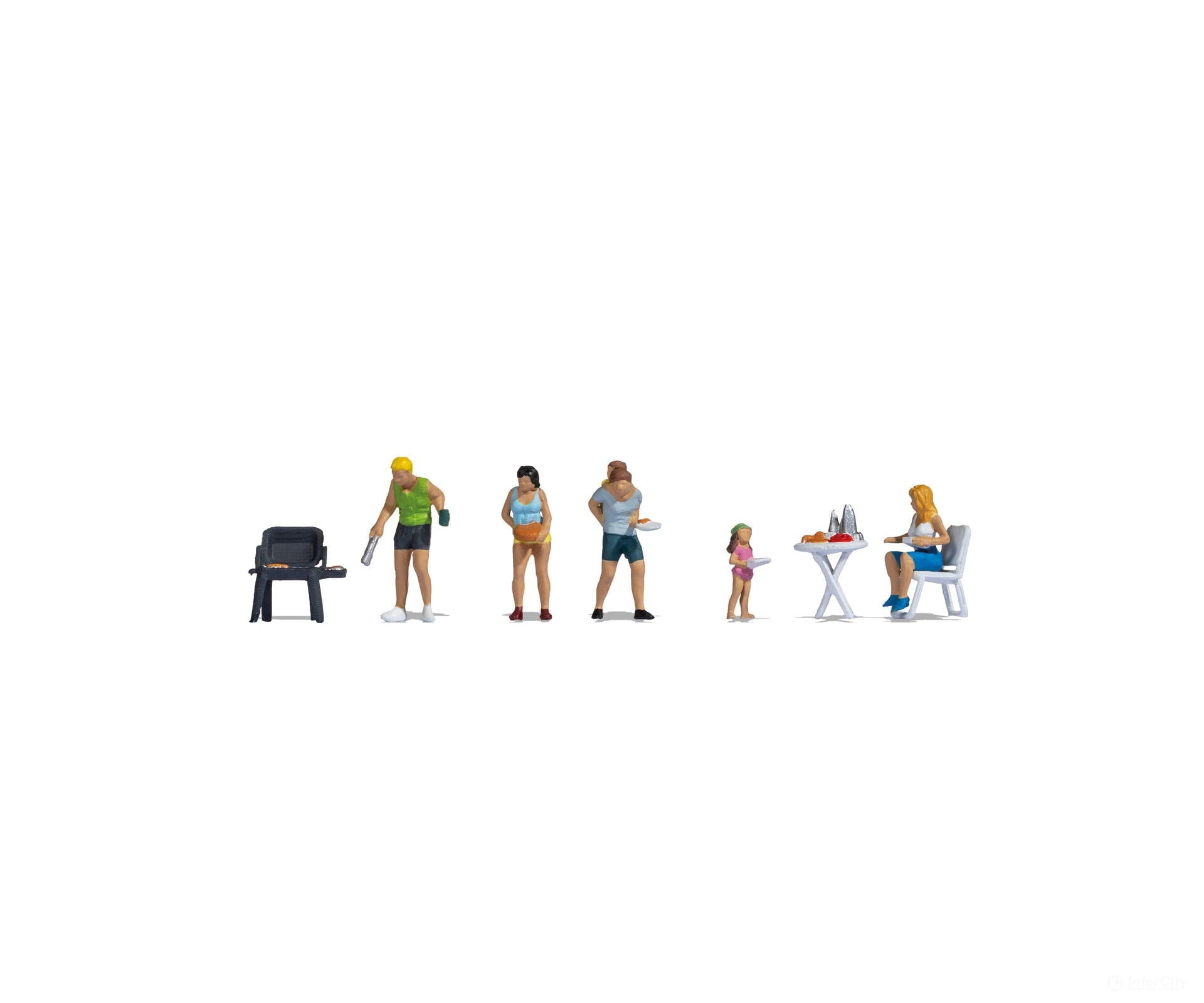 Noch 15881 HO People Camping Figures