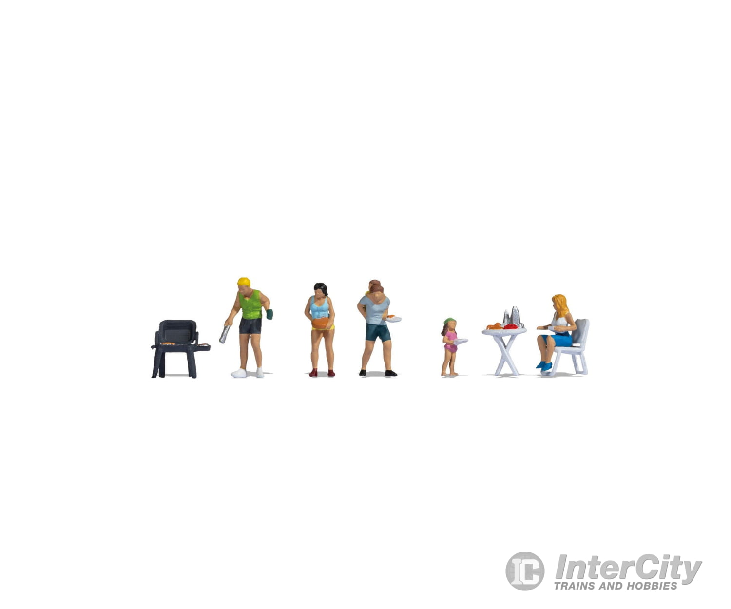 Noch 15881 HO People Camping Figures