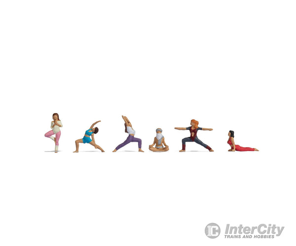 Noch 15888 HO Practising Yoga Figures