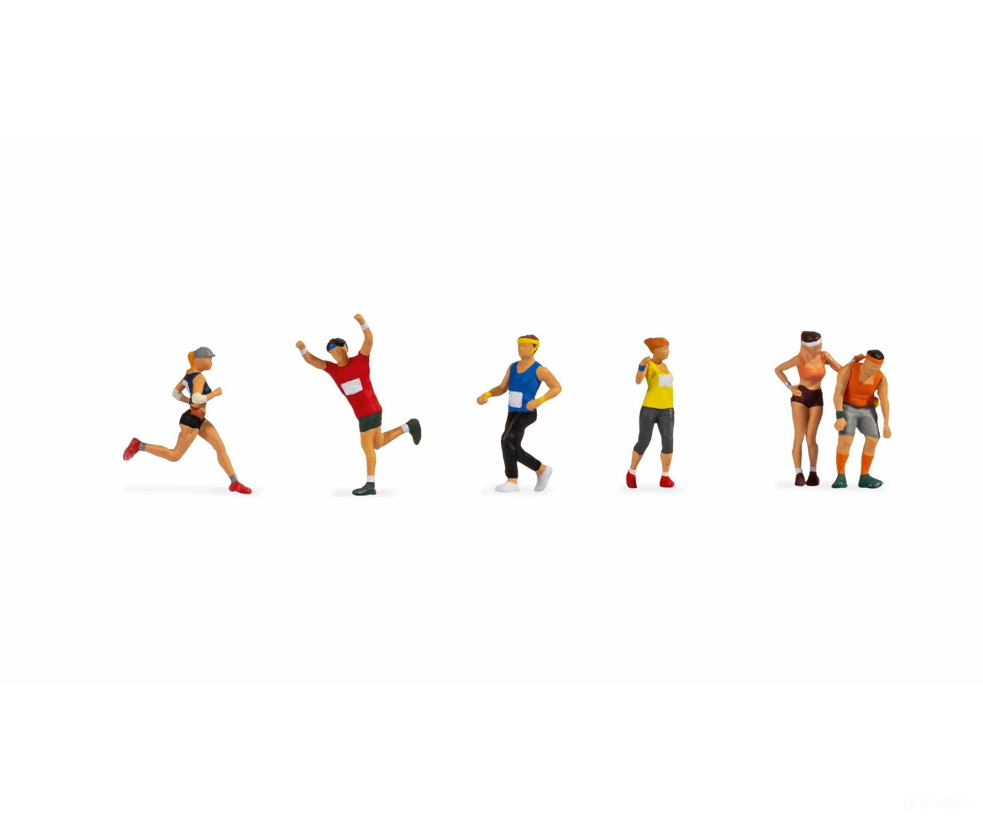 Noch 15890 HO Marathon Runner Figures