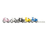 Noch 15895 HO Bicycles Set Figures