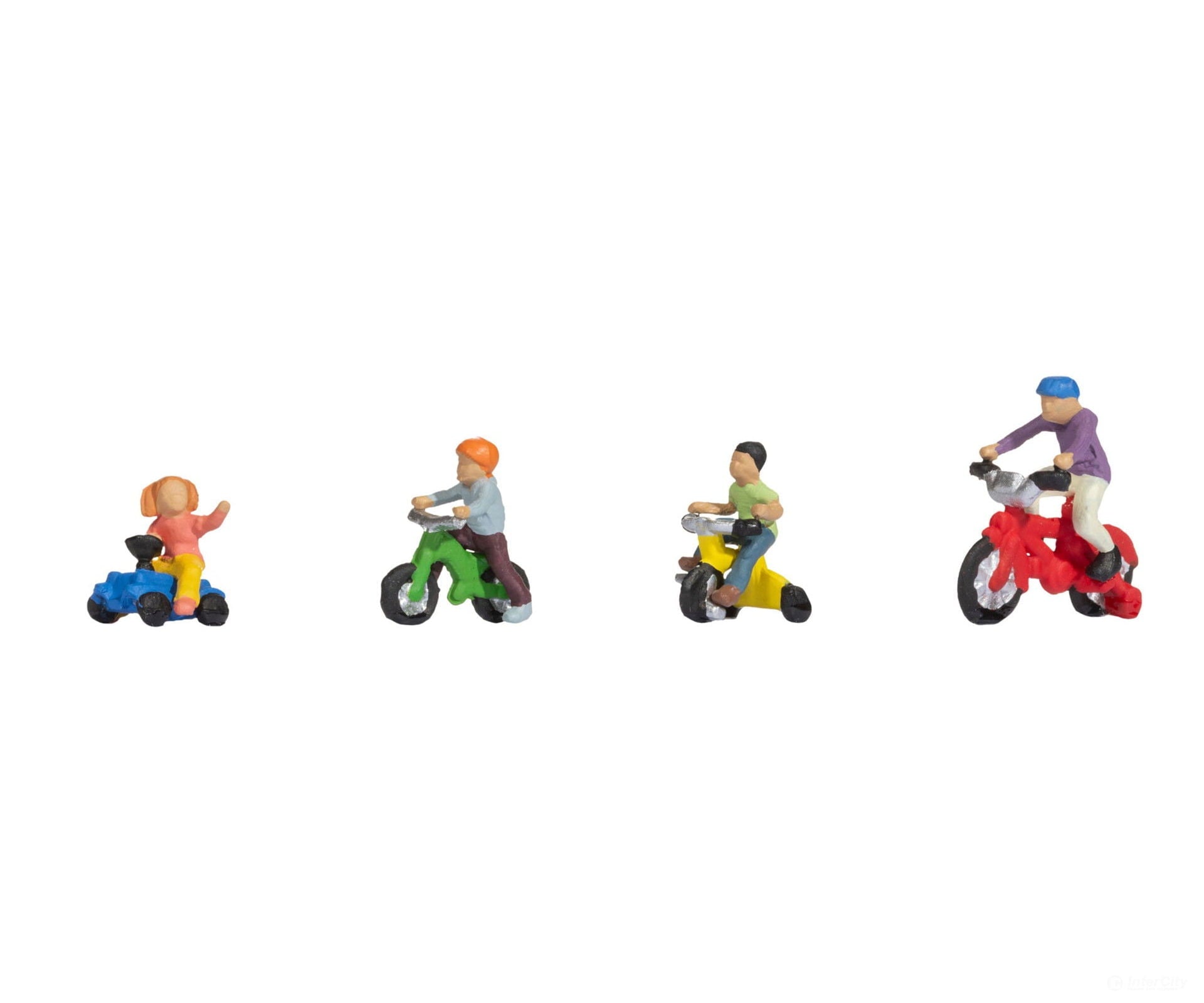 Noch 15908 HO Children on Bicycles Figures