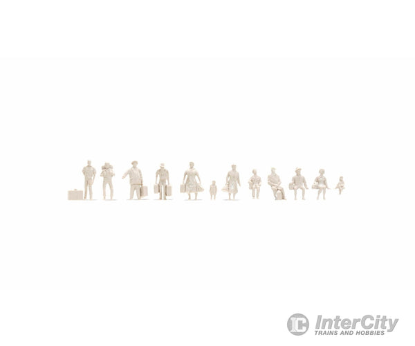 Noch 16001  Pedestrians white Architecture Line 1:100 Figures
