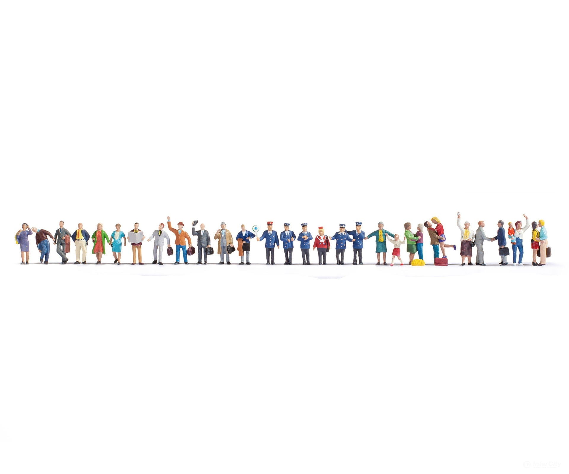 Noch 16041 HO Mega Economy Set ’At the Station’ Figures