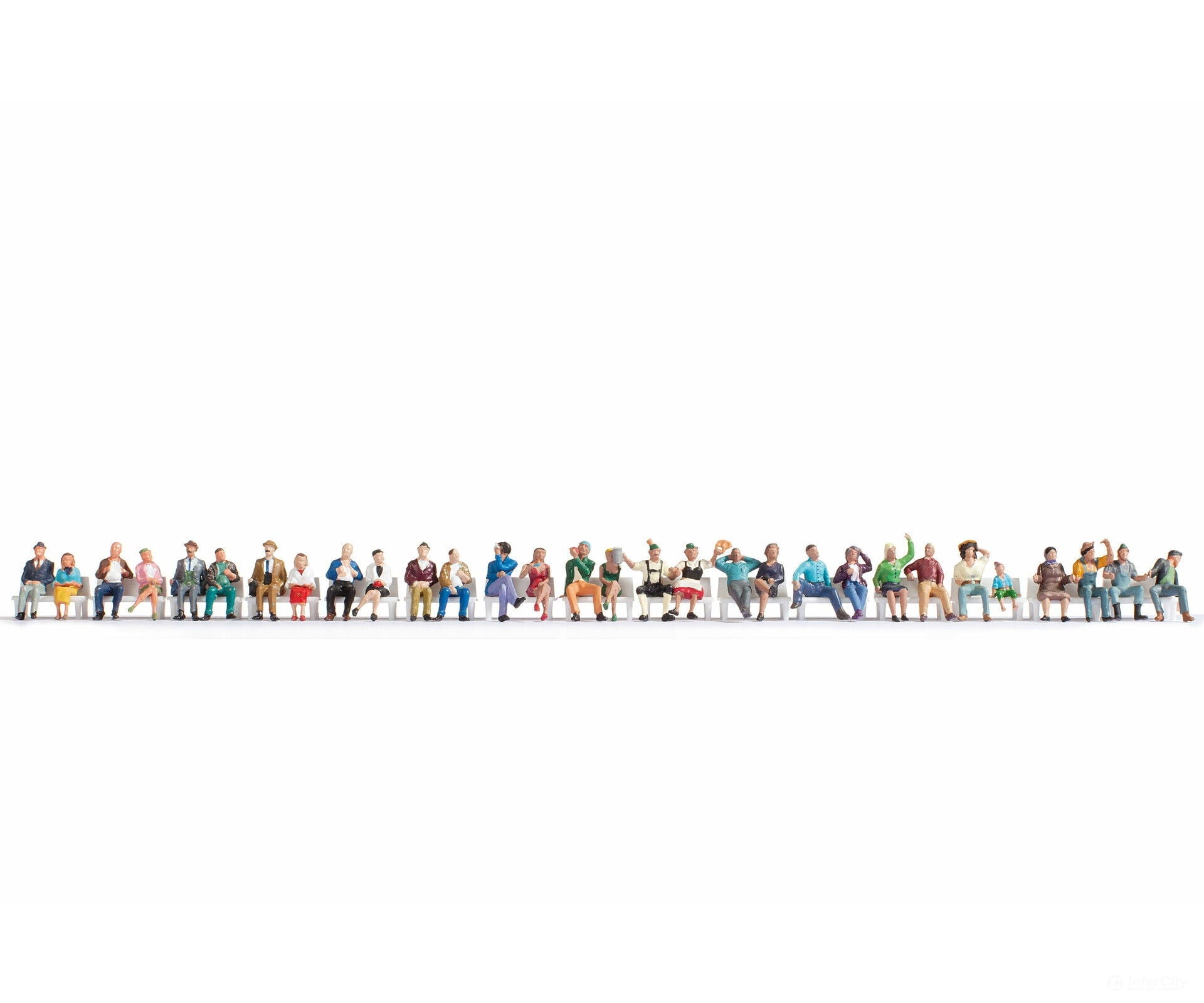 Noch 16045 HO Mega Economy Set ’Sitting’ Figures
