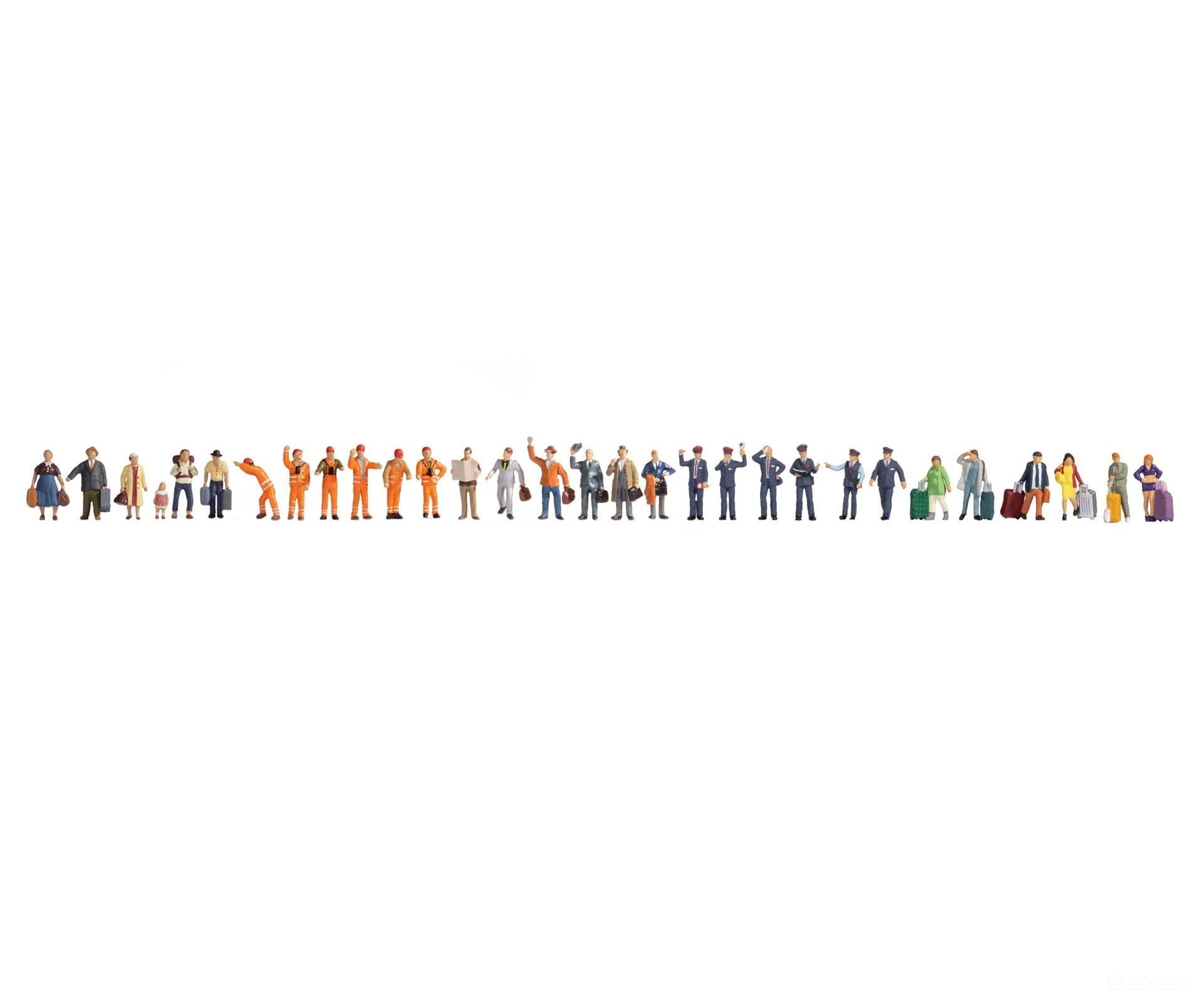 Noch 16051 HO Mega Value Set Railway Station Figures