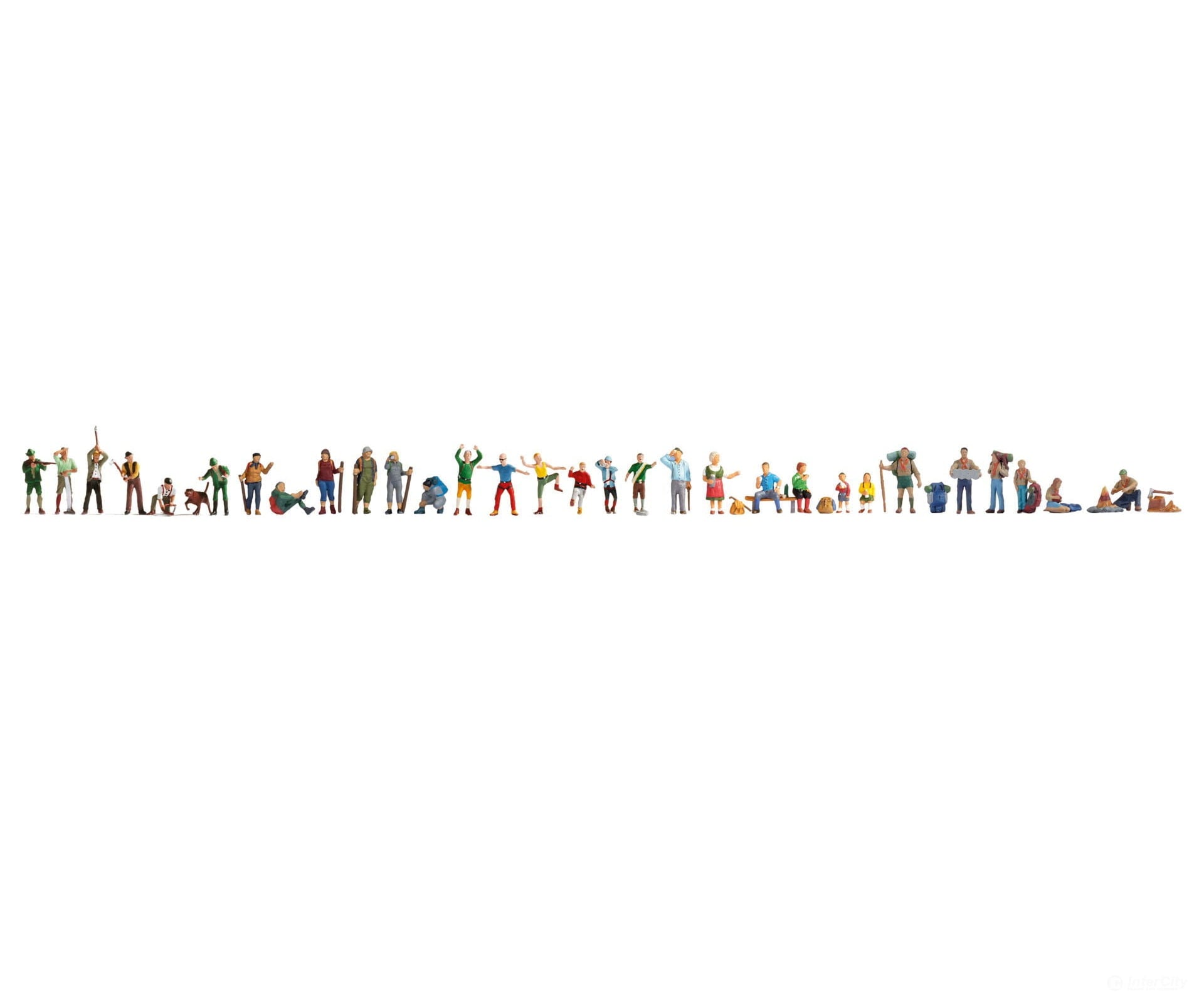 Noch 16055 HO Mega Economy Set ’In the Mountains’ Figures