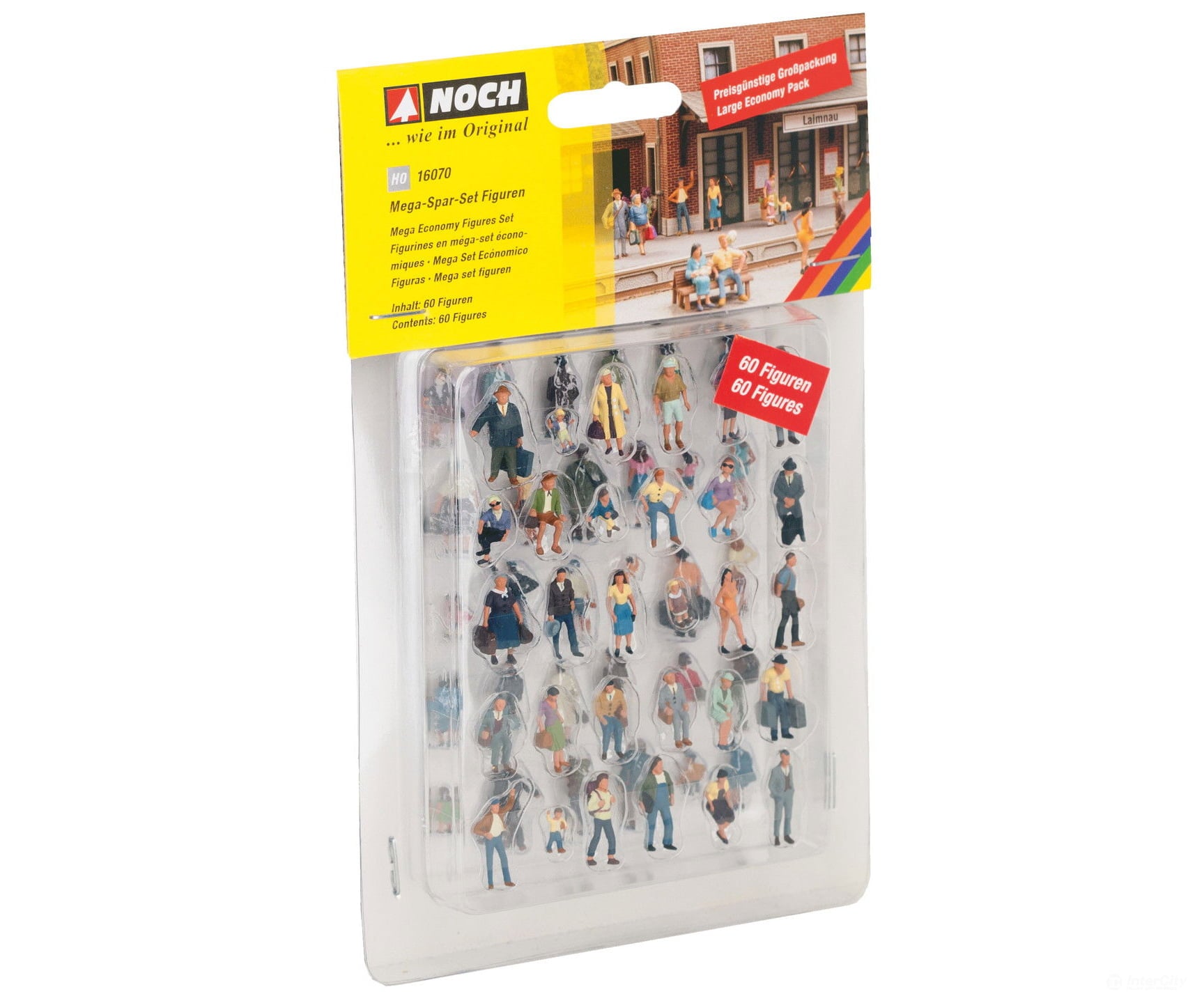 Noch 16070 HO Mega Economy Figures Set Figures