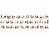 Noch 16071 HO Mega Economy Figures Set ’Sitting People’ Figures