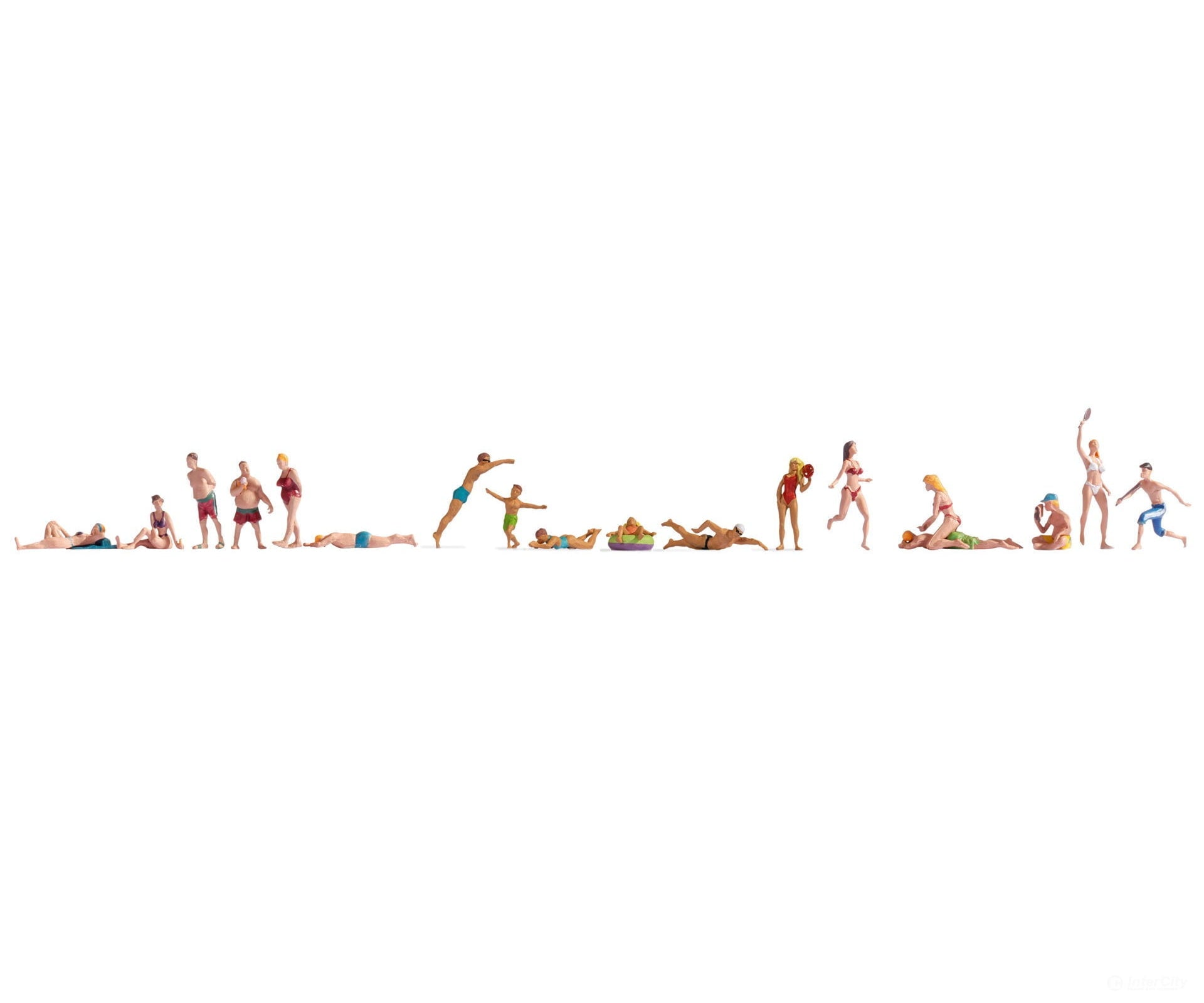Noch 16117 HO XL Set Bathing - Figures