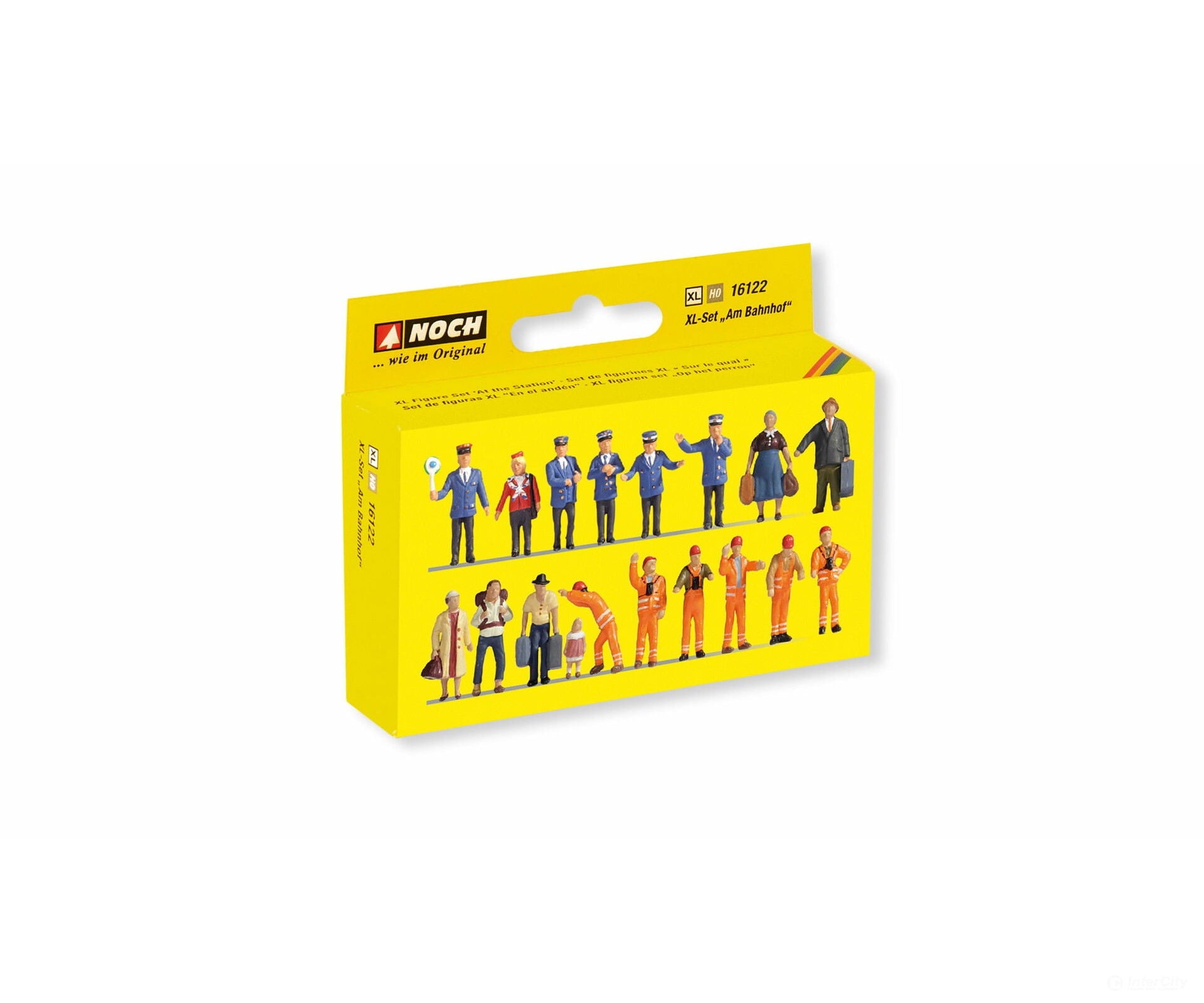 Noch 16122 HO XL set ’At the station’ Figures