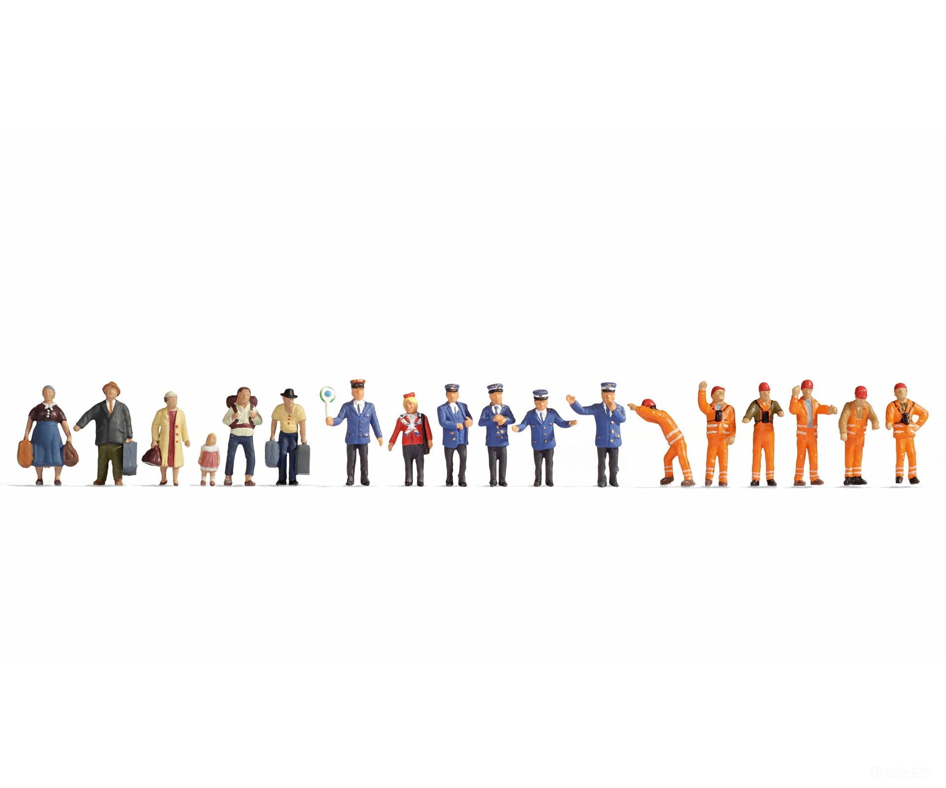 Noch 16122 HO XL set ’At the station’ Figures