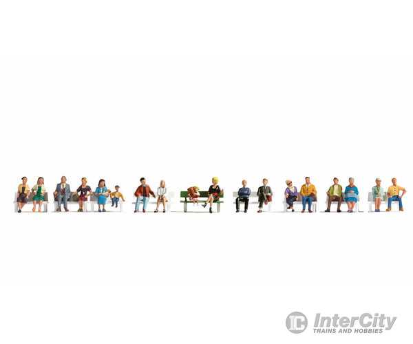 Noch 16131 HO Figures XL Set ’Sitting People’ Figures