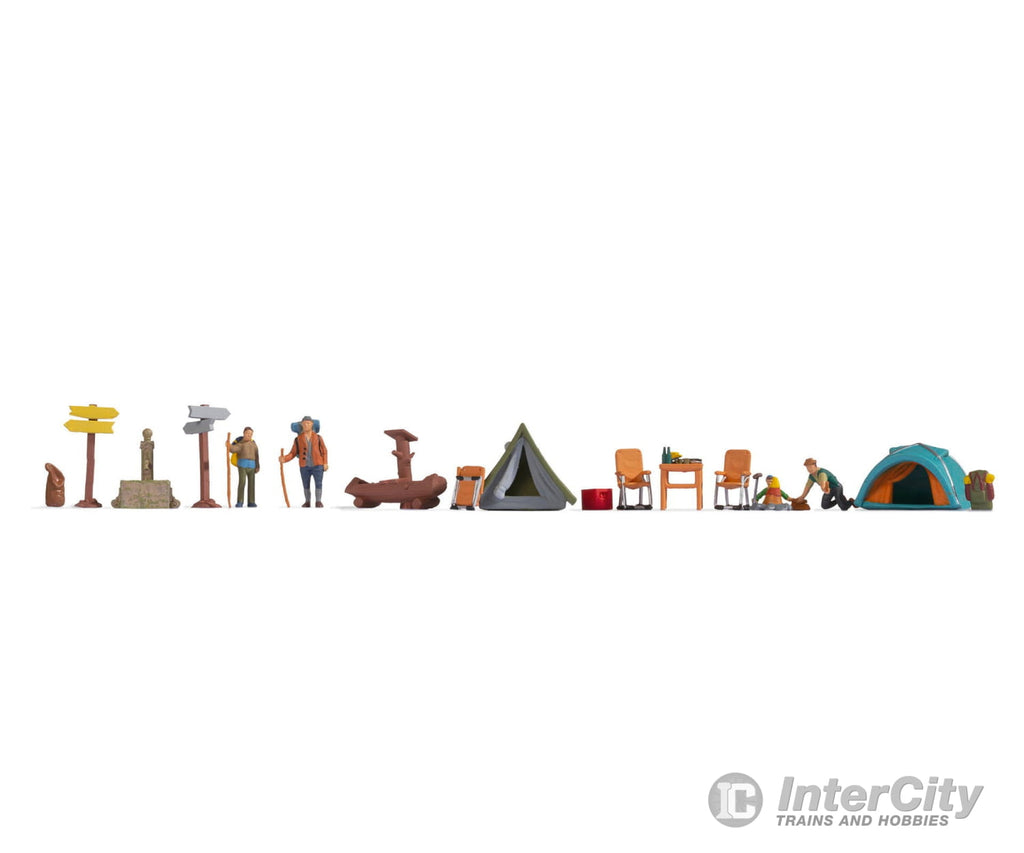 Noch 16201 HO Themed Figures Sets ’Camping’ Figures