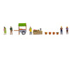 Noch 16226 HO Themed Figures ’Fruit Stall’ Figures