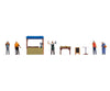 Noch 16228 HO Themed Figures ’Fish Stall’ Figures