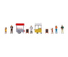 Noch 16229 HO Themed Figures ’Ice Cream & hotdog Van’ Figures