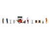 Noch 16230 HO Themed Figures ’Coffee Stall’ Figures