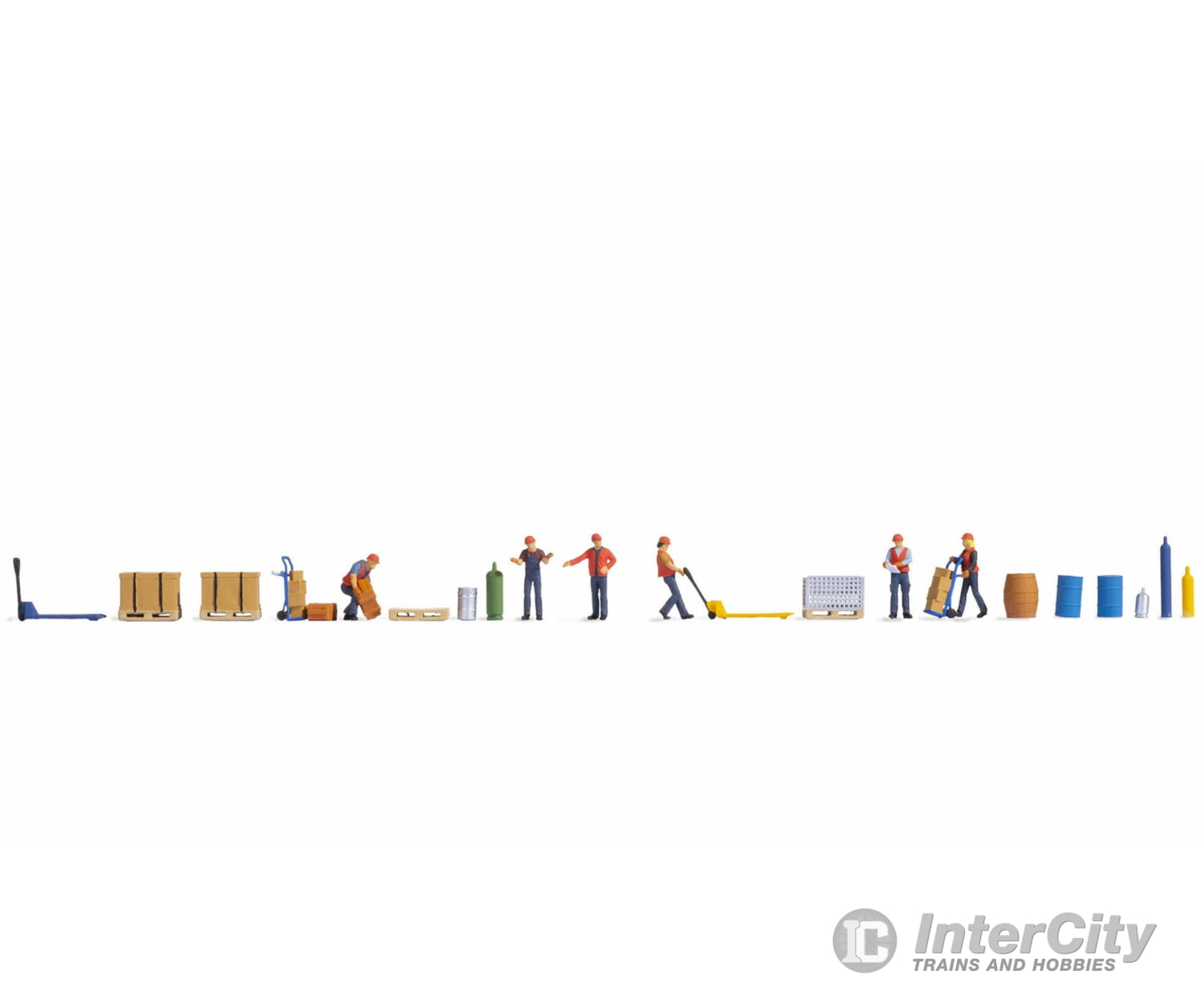 Noch 16266 HO Themed Figures Set ’Loading Goods’ Figures