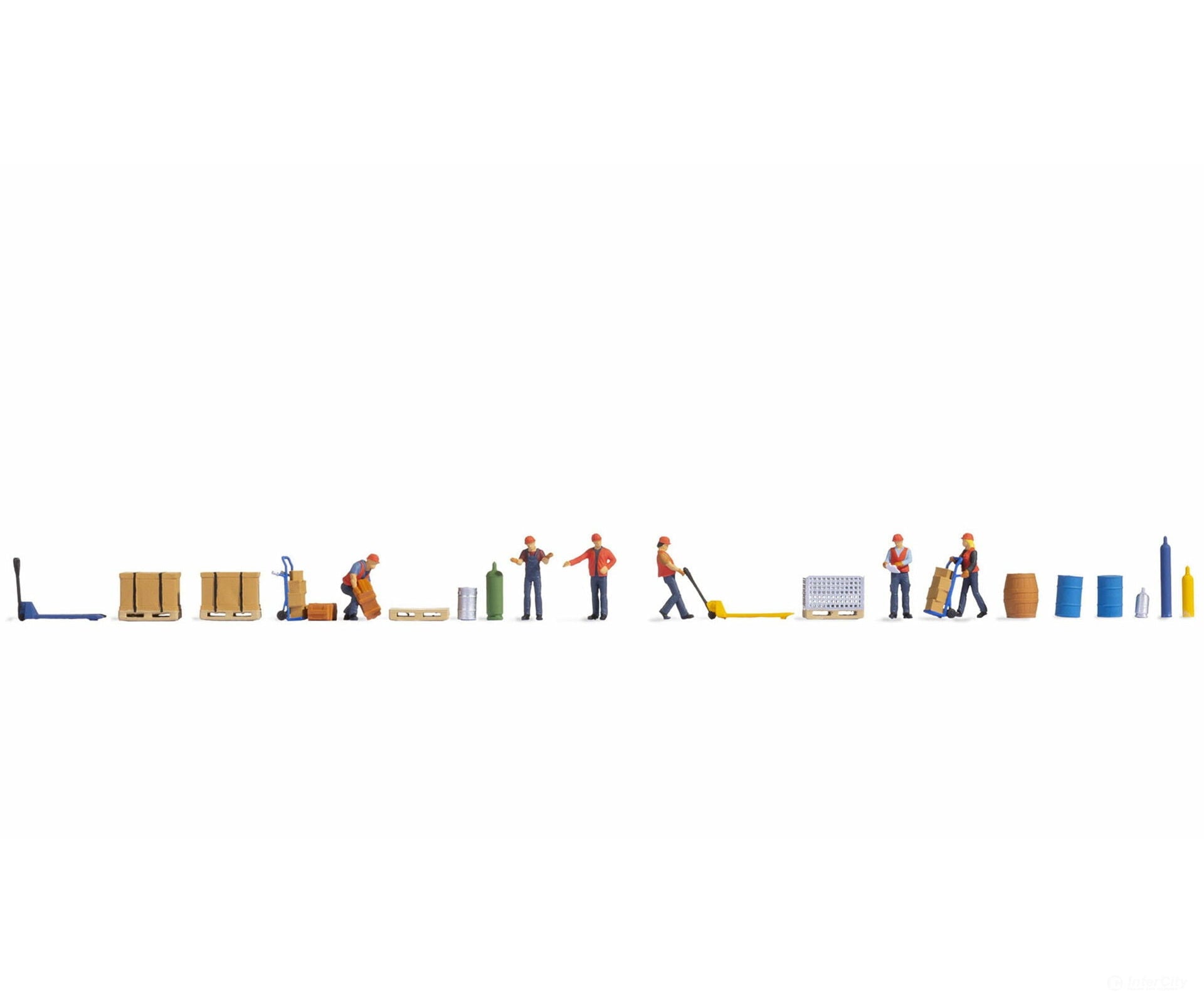 Noch 16266 HO Themed Figures Set ’Loading Goods’ Figures