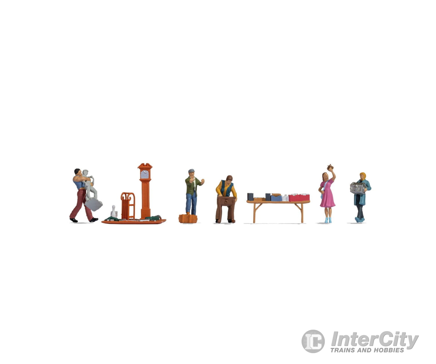 Noch 16280 HO Themed Figures Set ’Flea Market’ Figures