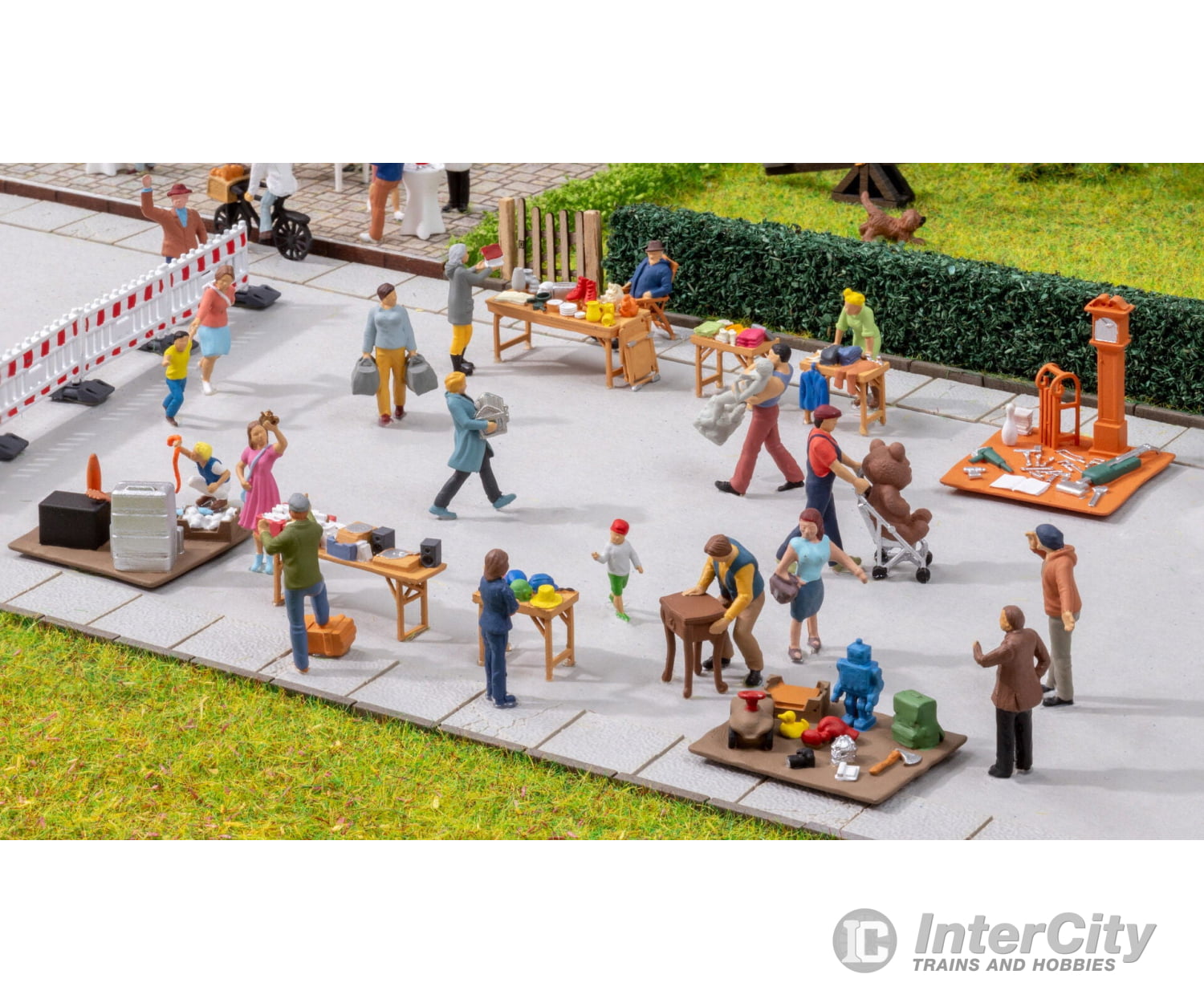 Noch 16281 HO Themed Figures Set ’Flea Market’ Figures