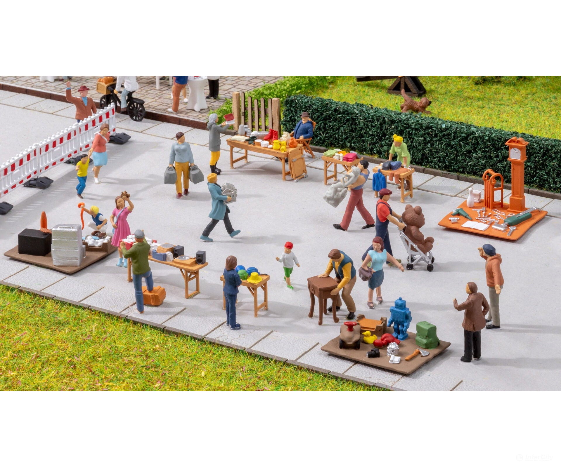 Noch 16282 HO Themed Figures Set ’Flea Market’ Figures