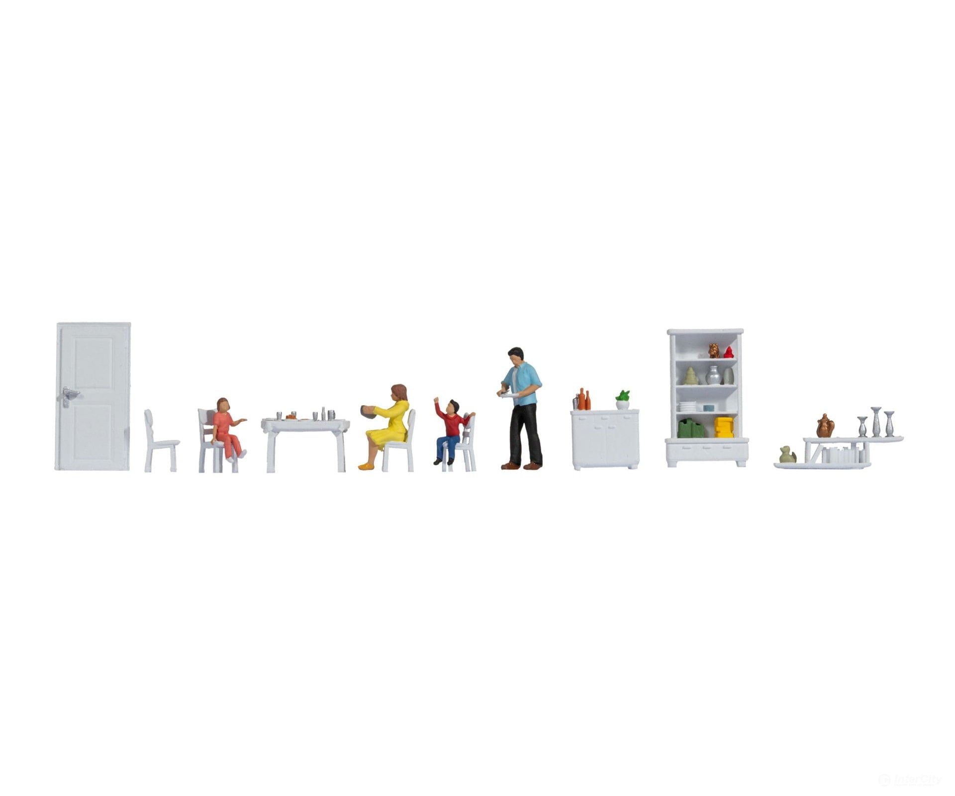 Noch 16284 HO Themed Figures Set ‘Dining Room’ Figures