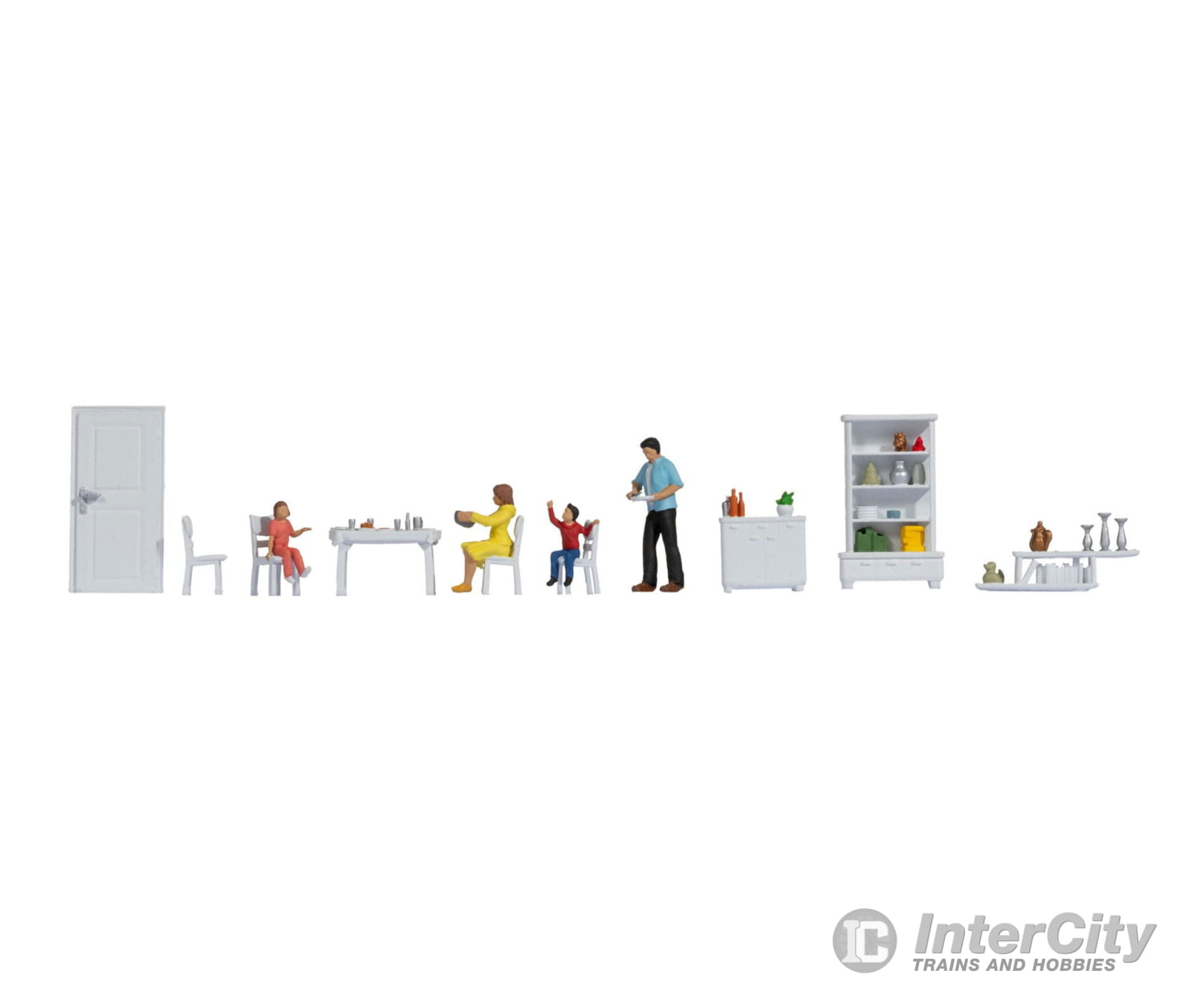 Noch 16284 HO Themed Figures Set ‘Dining Room’ Figures