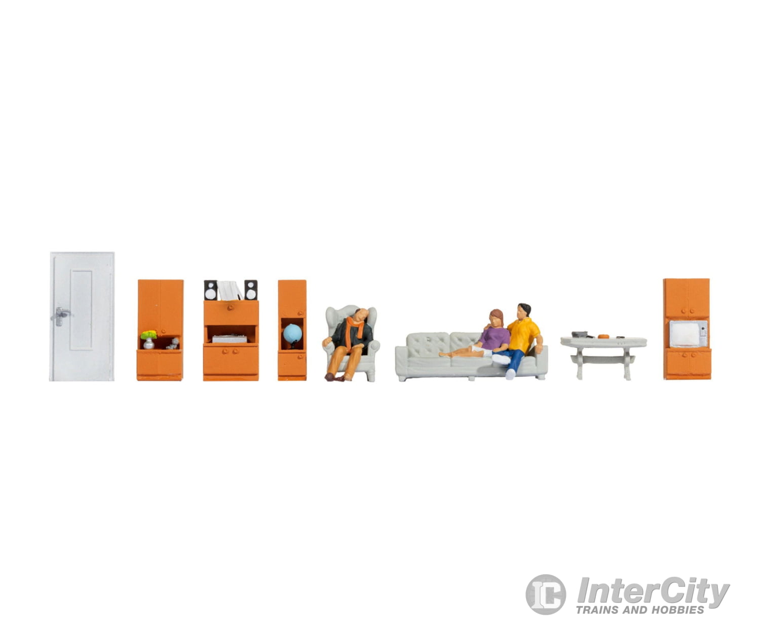 Noch 16286 HO Themed Figures Set ‘Living Room’ Figures
