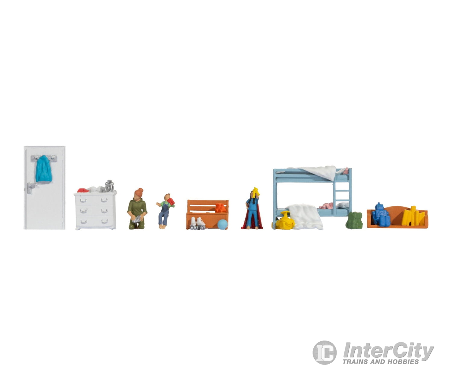 Noch 16288 HO Themed Figures Set ‘Children’s Room’ Figures