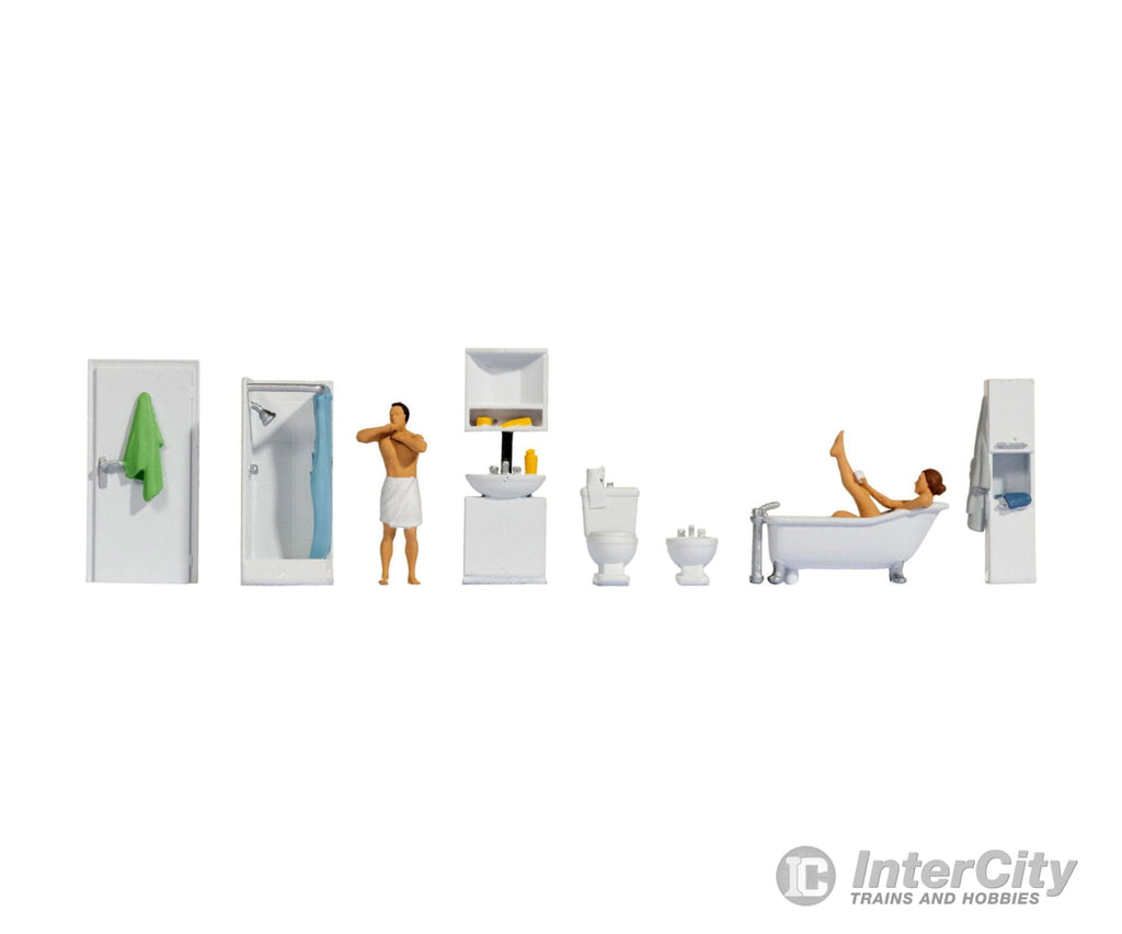 Noch 16289 HO Themed Figures Set ‘Bathroom’ Figures