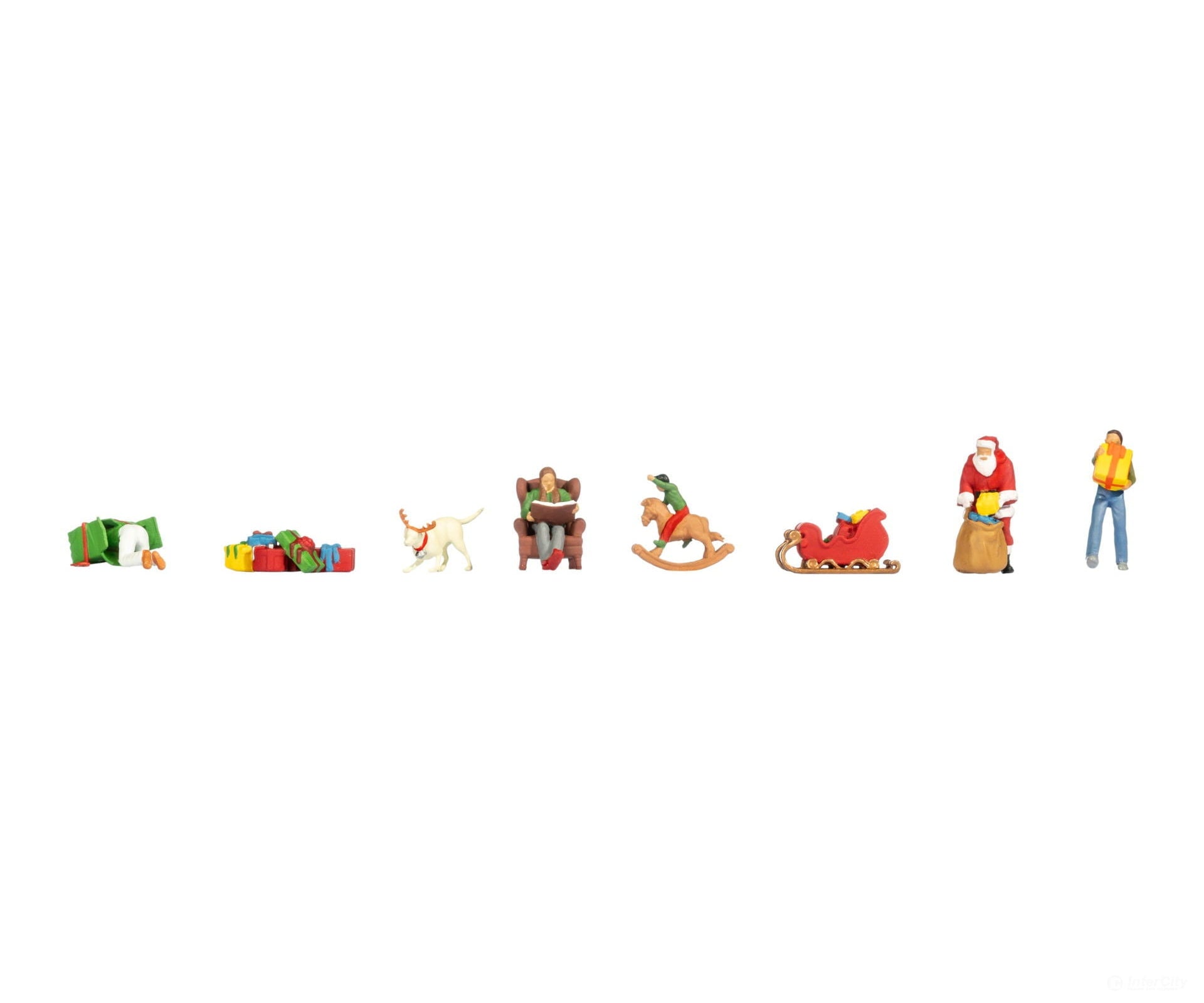 Noch 16291 HO Christmas Model Figures Set Figures