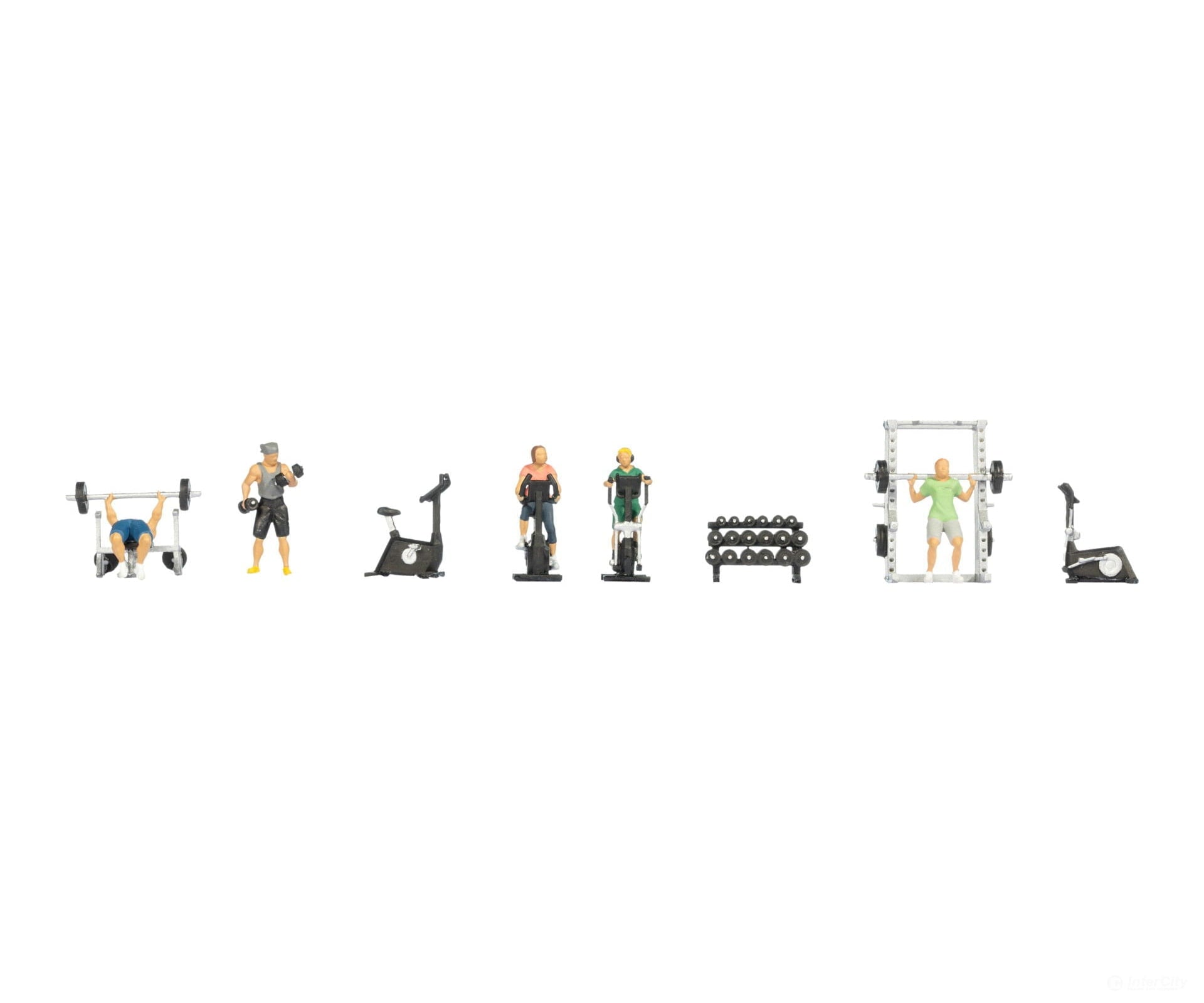 Noch 16292 HO Themed Figures Set Gym Figures