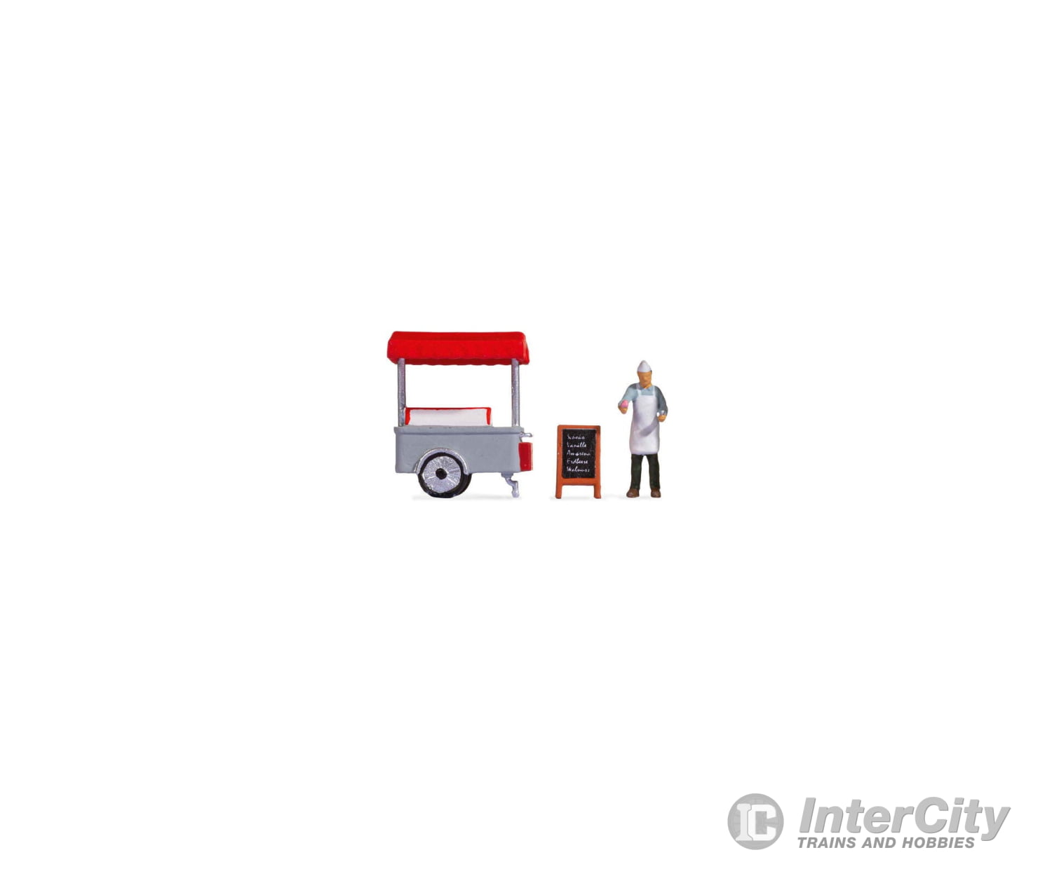 Noch 16504 HO Tiny Scenes ‘Ice Cream Van’ Figures