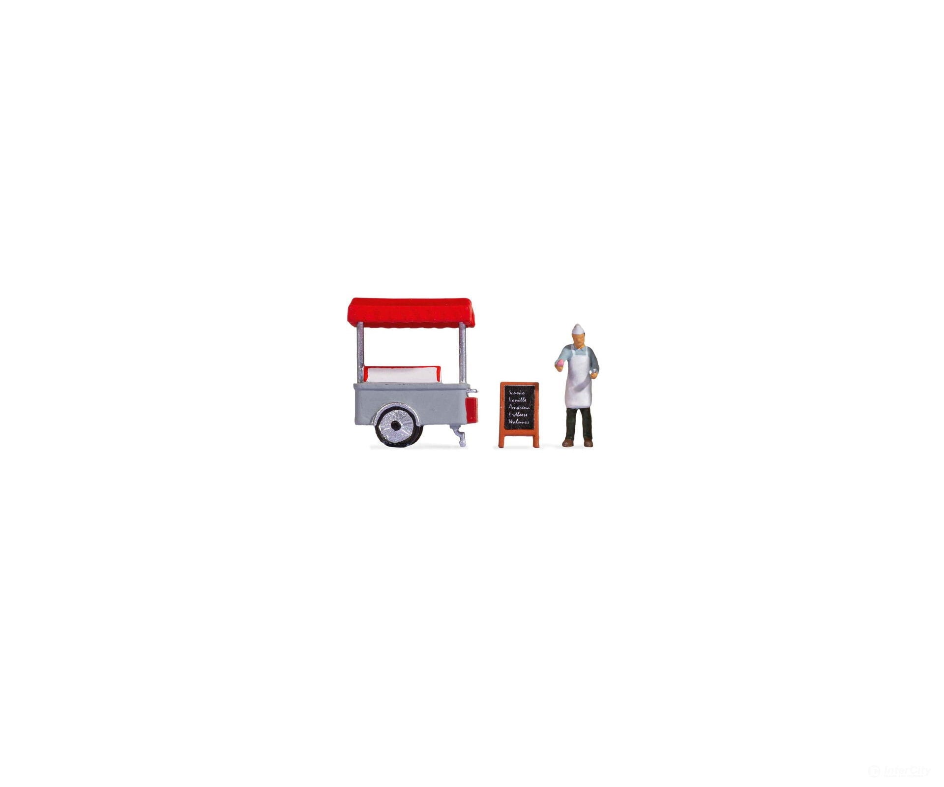Noch 16504 HO Tiny Scenes ‘Ice Cream Van’ Figures