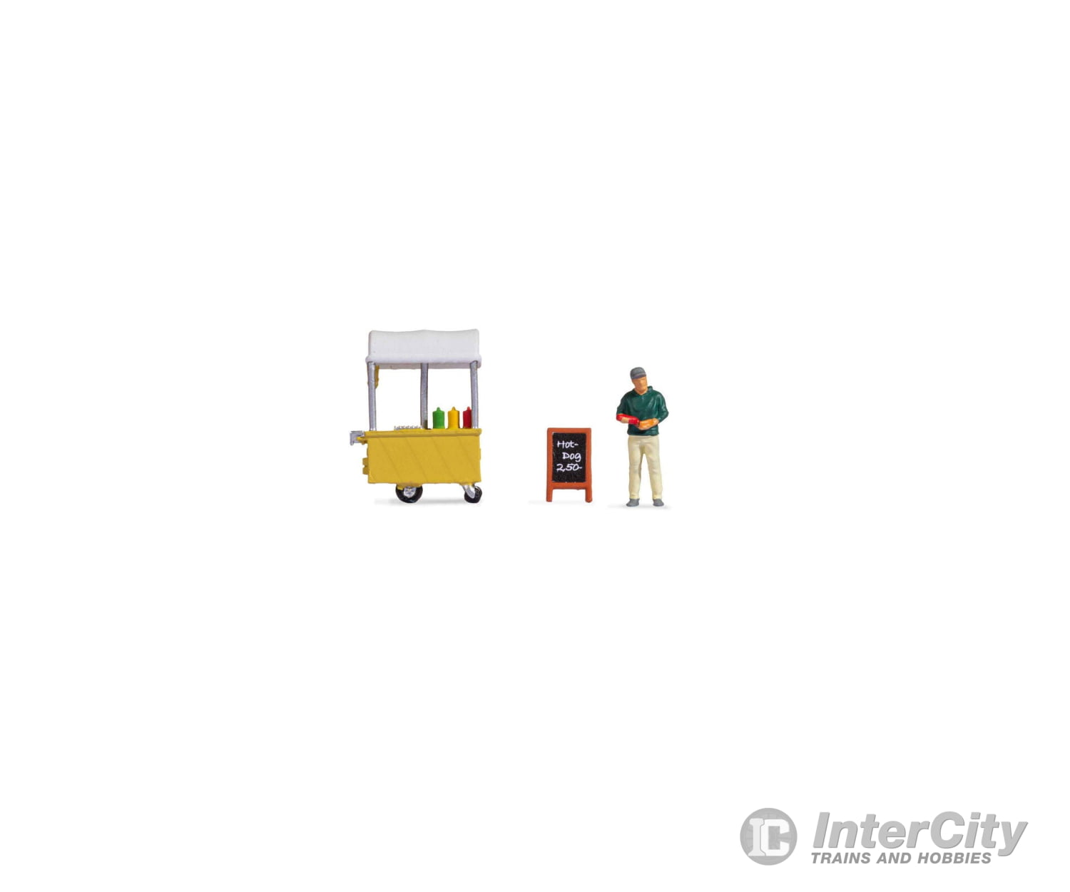 Noch 16505 HO Tiny Scenes ’hotdog Van’ Figures
