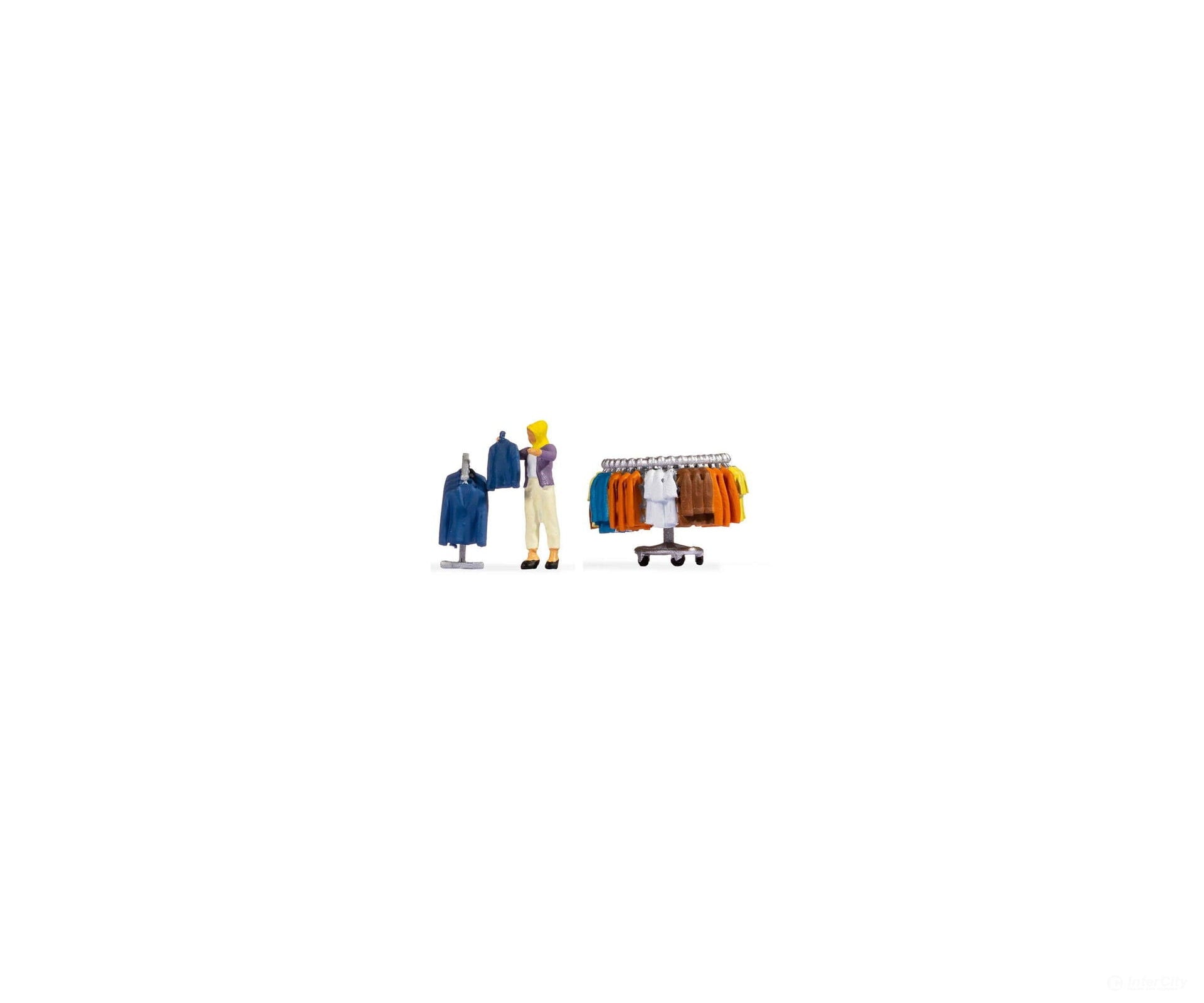 Noch 16509 HO Tiny Scences ’Clothes Shopping’ Figures